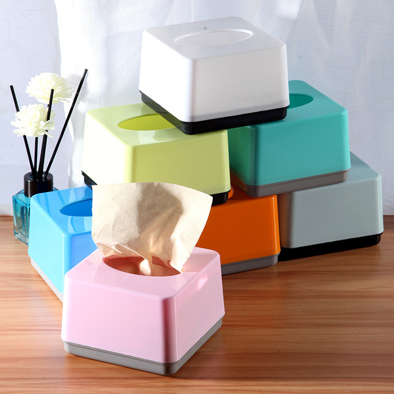 Commercial Printing & Packaging Pvt Ltd Photos - Caixa de tecido de plástico quadrada