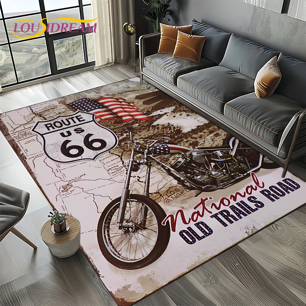 Commercial Road Printing - Rota 66 retro américa histórica mãe