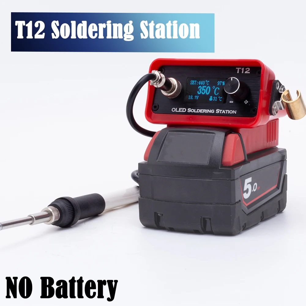 Milwaukee Drill M12 Fuel - Estação de ferro de solda sem