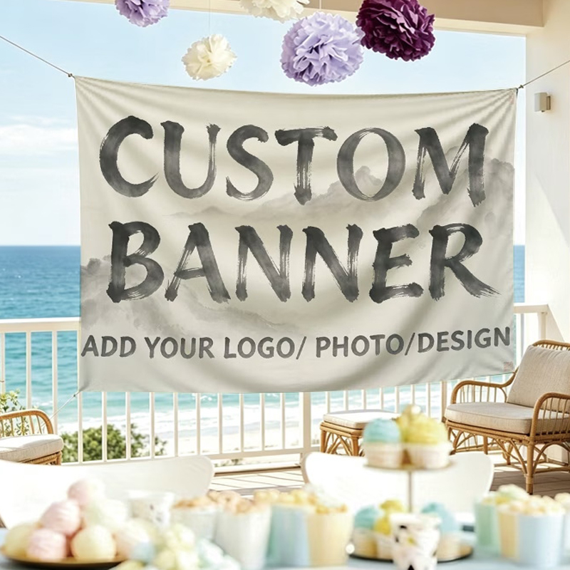 Commercial Printing In Photoshop - Bandeiras Personalizadas Adequadas para Cerimônia de