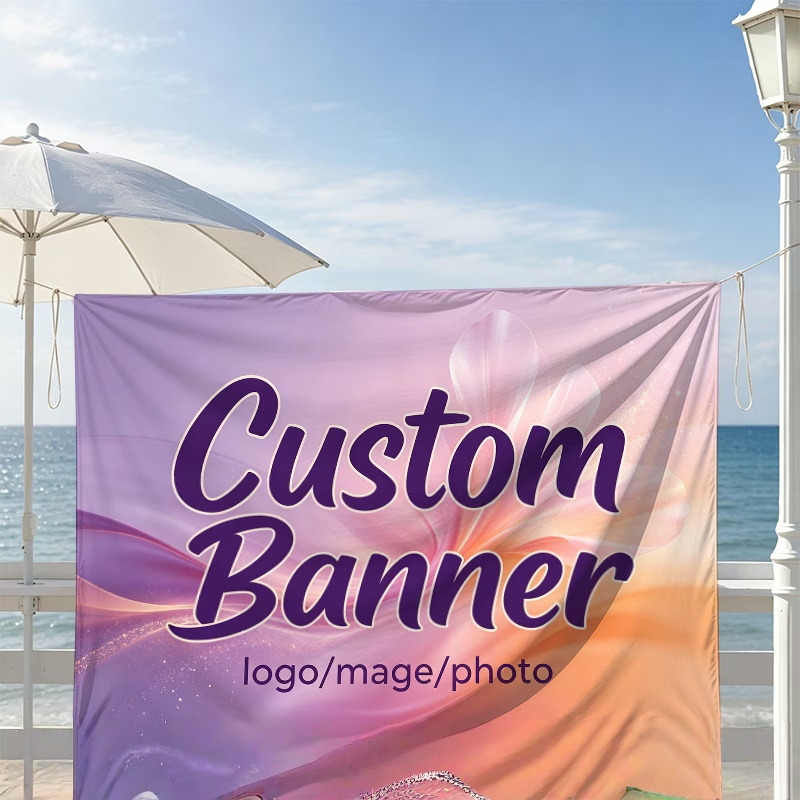 Commercial Printing In Photoshop - Bandeiras personalizadas adequadas para cerimônias de