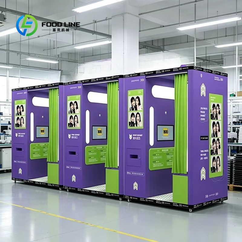 Commercial Printing Definition - Cabine fotográfica móvel personalizada operada por