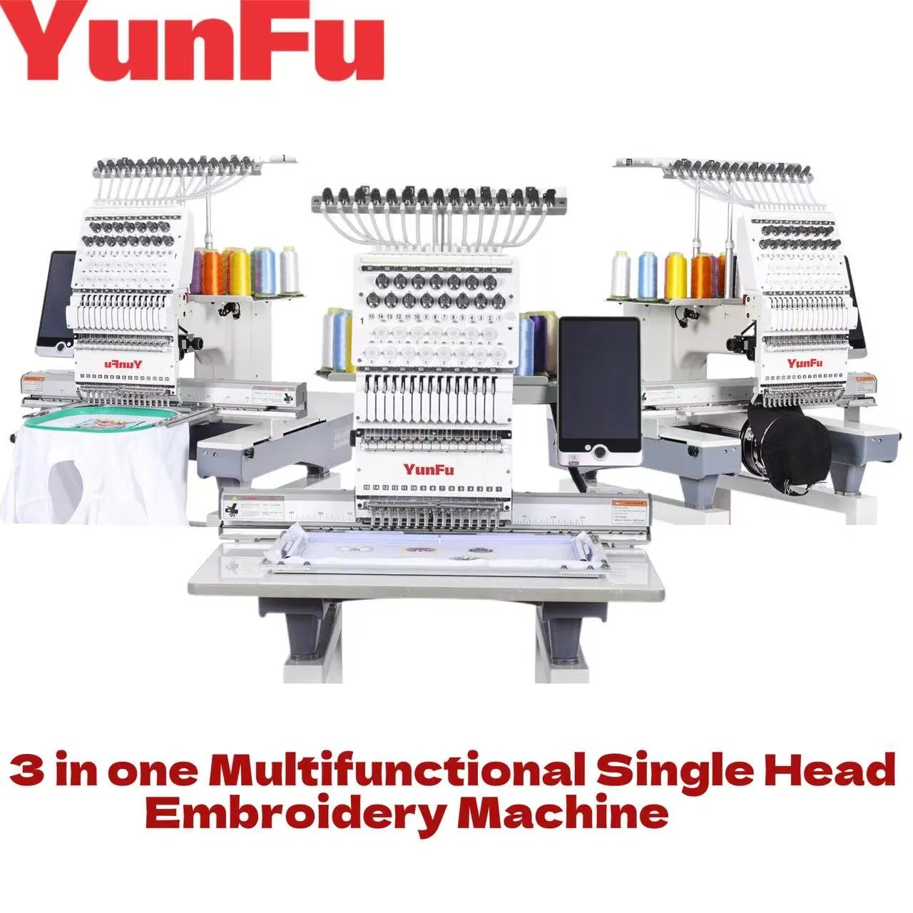Máquina de Bordado 3 em 1 Auto - Commercial Embroidery Machine avaliação e preço