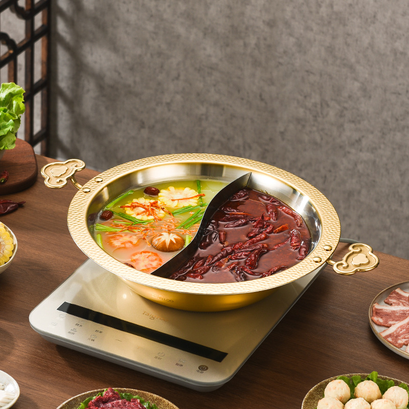 Panela de Hot Pot de Aço Inoxi - Commercial Printing & Packaging Pvt Ltd Photos avaliação e preço