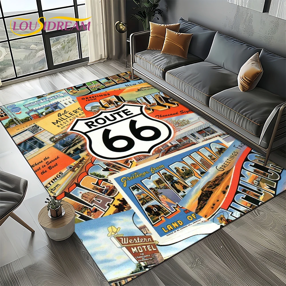 Rota 66 retro américa históric - Commercial Road Printing avaliação e preço