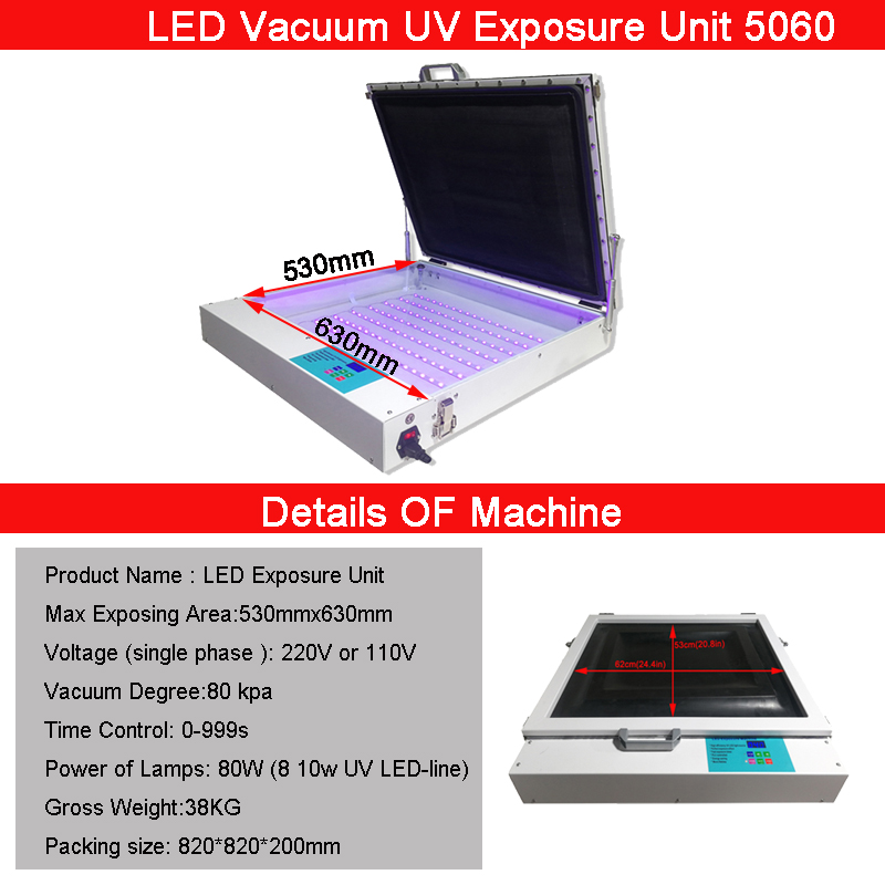 Unidade de Exposição UV LED a  - Commercial Printing Process avaliação e preço