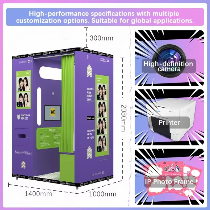 Cabine fotográfica móvel perso - Commercial Printing Definition avaliação e preço